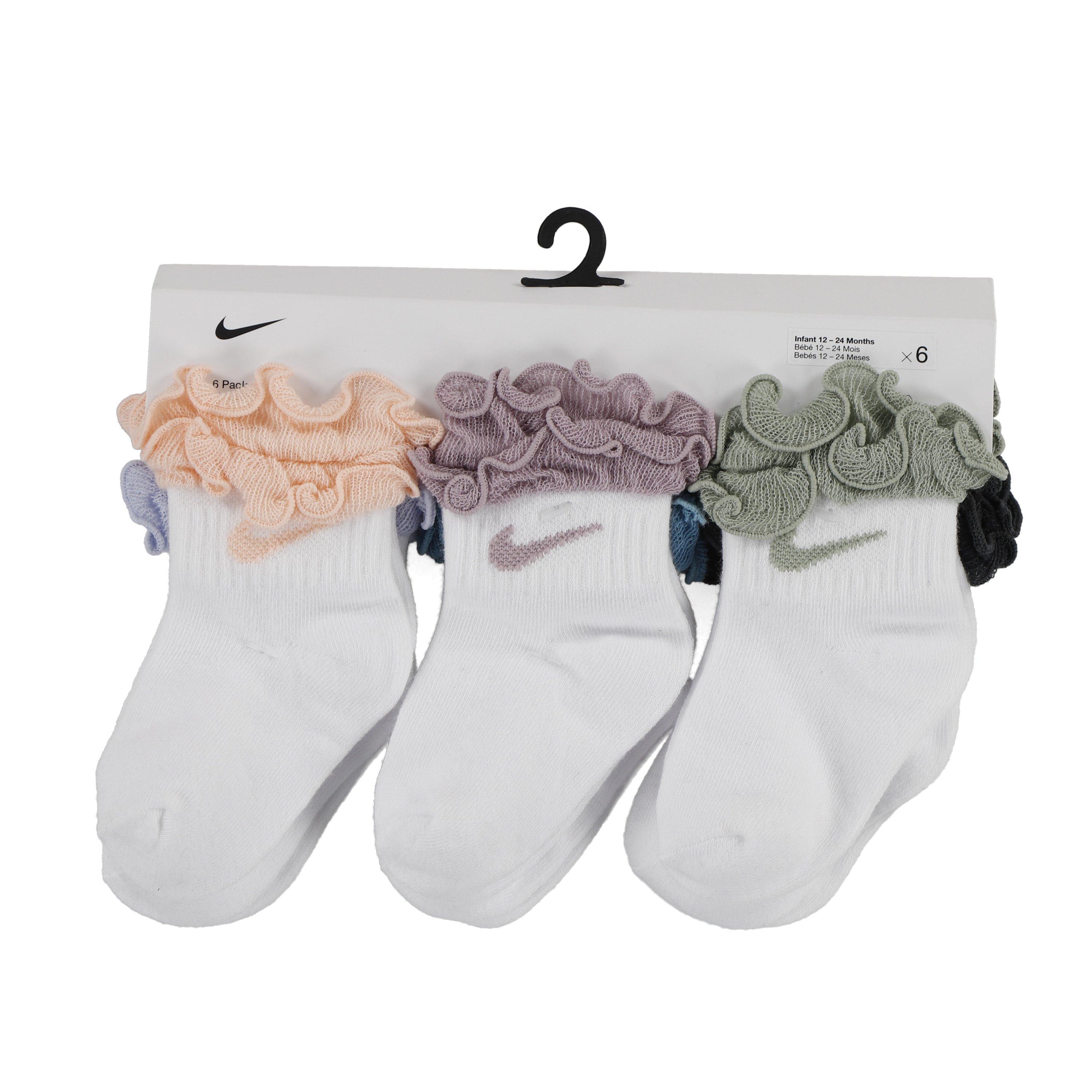 Nike Infant Kids' Ruffle Socks-6PK